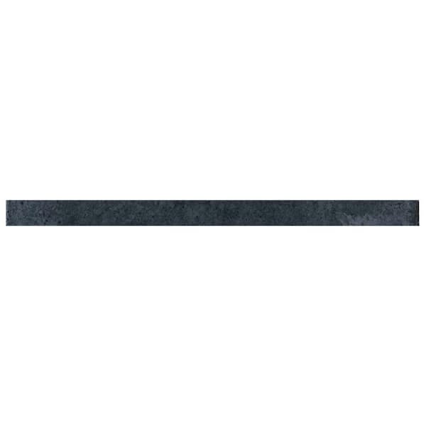 Apollo Tile Antiek Dark Blue 1.25 in. x 7.9 in. Glossy Ceramic Pencil Tile Trims (0.7 sq. ft./case) (10-pack)