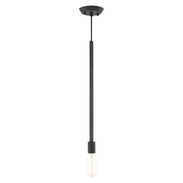 AVIANCE LIGHTING Vailwood 1-Light Black Single Pendant