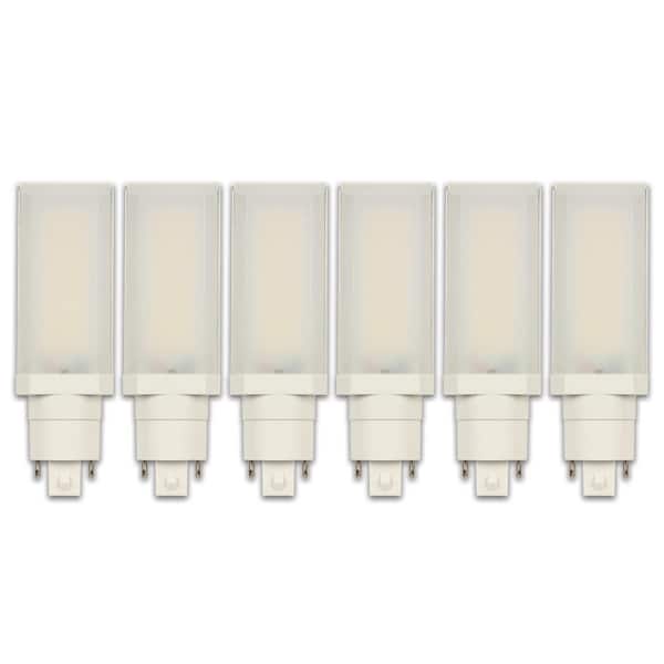 Westinghouse 26-Watt Equivalent HPL Horizontal Direct Install Dimmable G24Q/GX24Q 4-Pin LED Light Bulb Bright White Light (6-Pack)