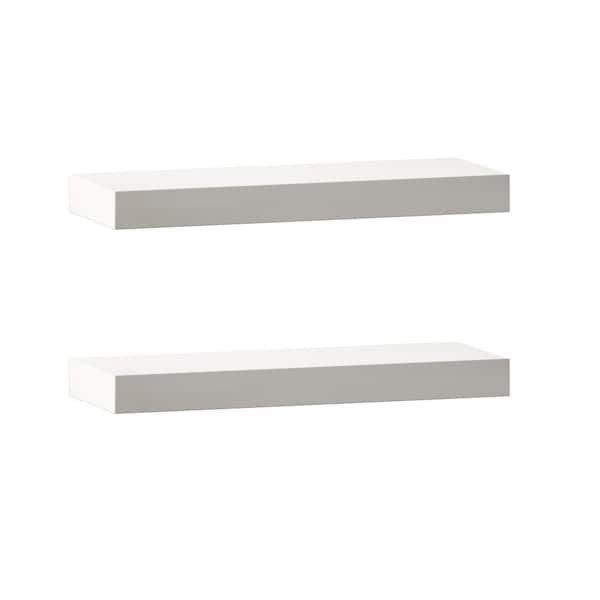 Twin Star Home 1 38 In X 15 63 5, White Lacquer Shelves Ikea