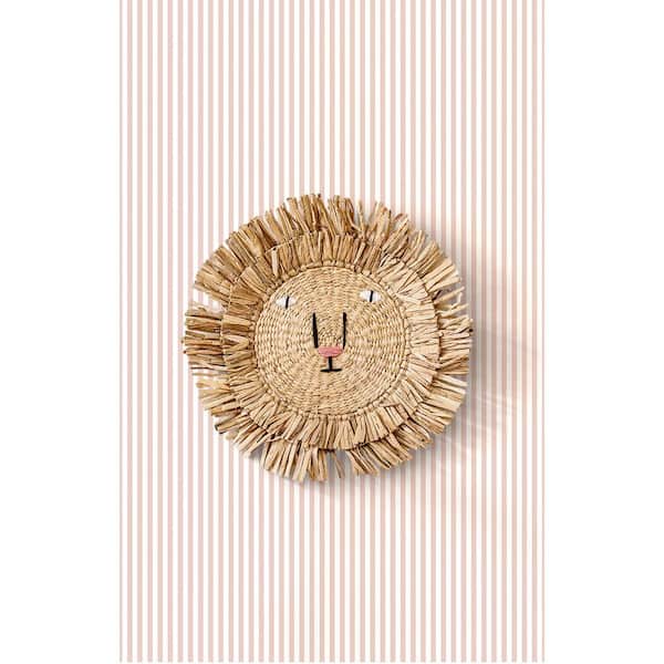 Little Explorers 2 Blue Small Stripe Matte Finish Non-Pasted Non-Woven Wallpaper Roll