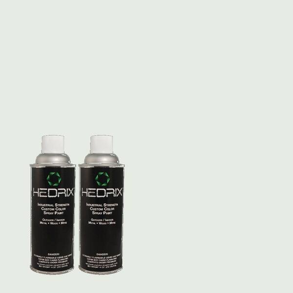 Hedrix 11 oz. Match of PPU13-17 Fresh Day Flat Custom Spray Paint (2-Pack)