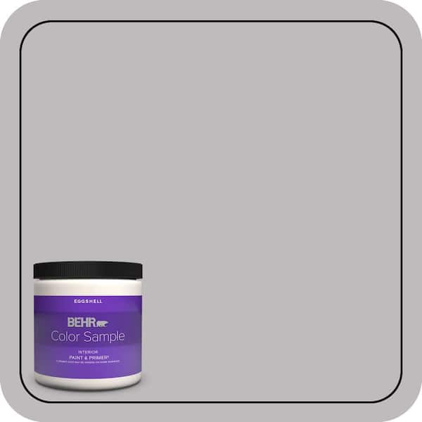 BEHR PREMIUM PLUS 8 oz. #PPU16-11 Grape Creme Eggshell Enamel Interior Paint & Primer Color Sample
