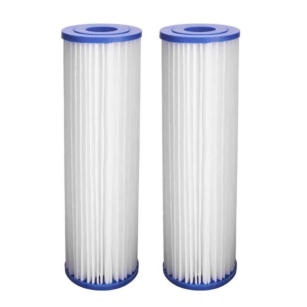 UPC 819561010430 product image for HDX Universal Fit Pleated Whole House Water Filter (2-Pack) | upcitemdb.com