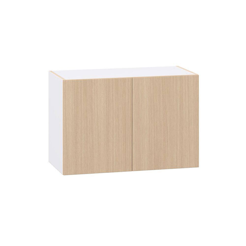Timberline 30 in. W x 14.75 in. D x 20 in. H Assembled Shaker Wall Bridge Kitchen Cabinet in Mojavi Oak price history on PriceWatchPro