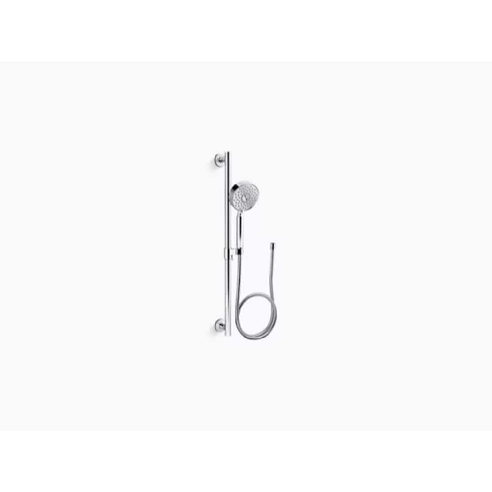 Purist Polished Chrome Multi-Function Handshower Kit with Adjustable Slide Bar