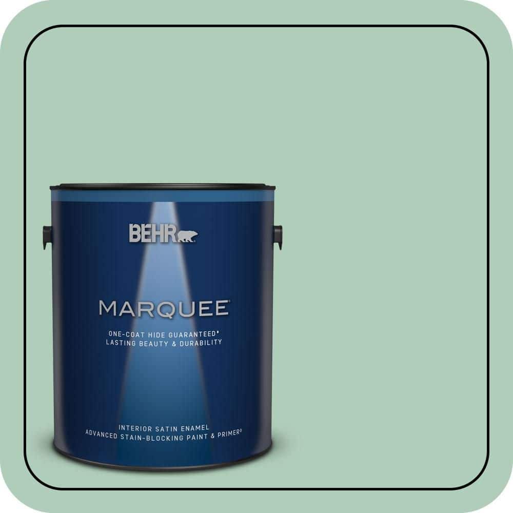 1 gal. #T13-12 Jazzy Jade Satin Enamel Interior Paint & Primer price history on PriceWatchPro