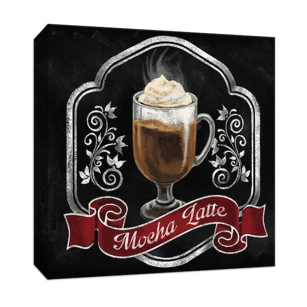 PTM Images 15 in. x 15 in. ''Mocha Latte'' Canvas Wall Art