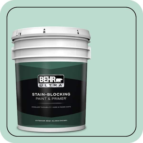 BEHR ULTRA 5 gal. #M420-3 Mirador Semi-Gloss Enamel Exterior Paint & Primer