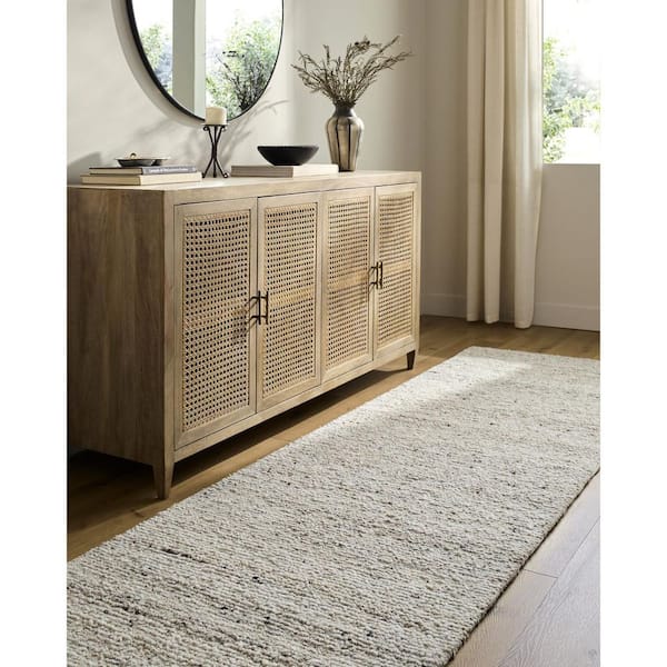 Passion Light Grey Cottage 8 ft. x 10 ft. Indoor Area Rug