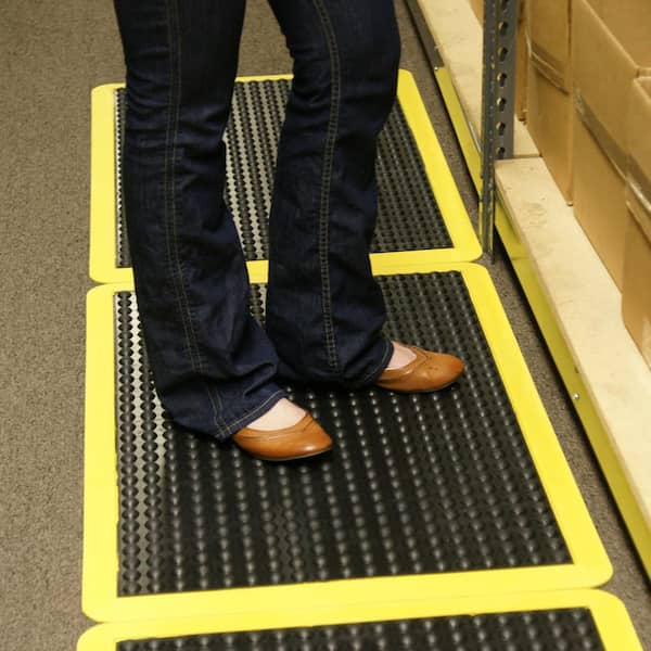 BACK IN STOCK New - 36 x 24 Black Anti-Fatigue Floor Mat for