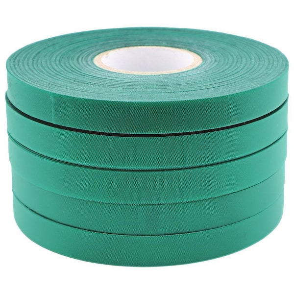 ZENPORT 180 ft. 8 MIL Green Plant Tie Tape (4-Rolls) ZL0014-8ML