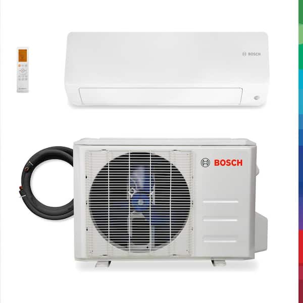 Bosch Gen 2/3 Climate 5000 ENERGY STAR 24,000 BTU 2-Ton Ductless Mini Split Air Conditioner with Heat Pump 230-Volt