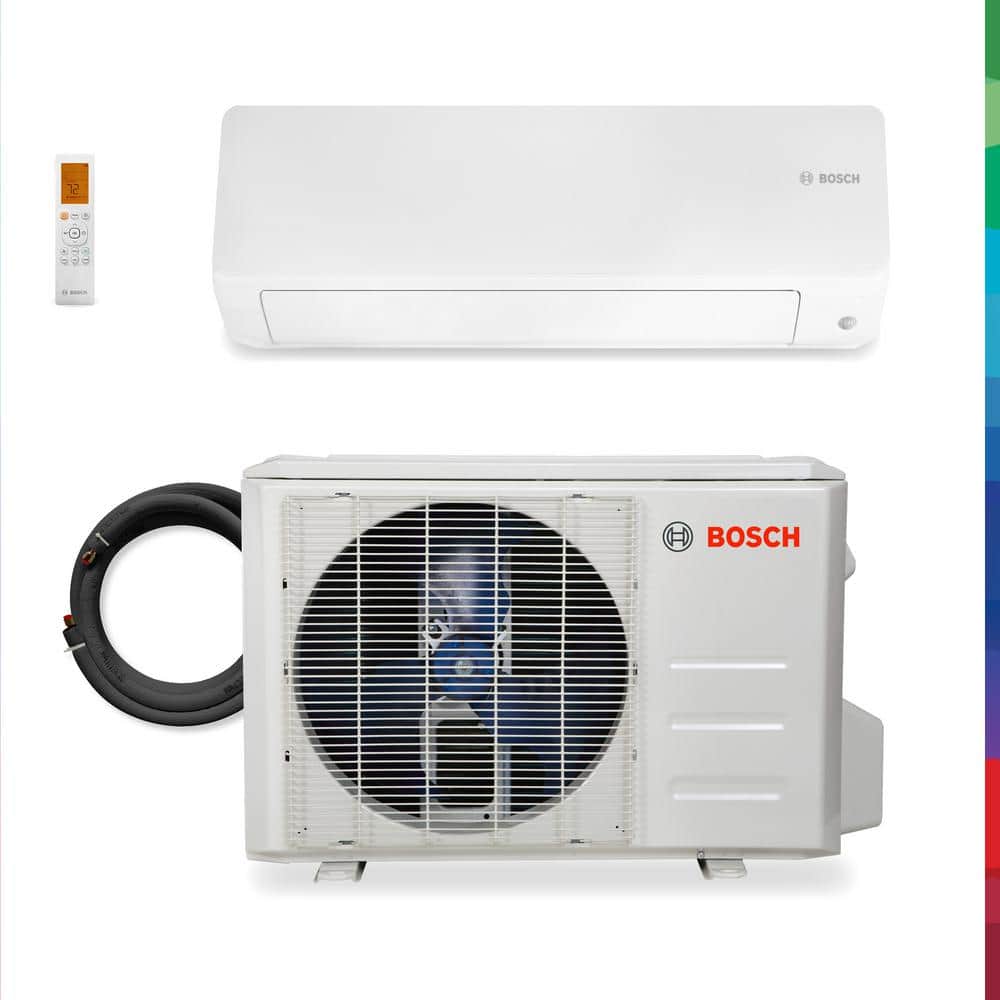 Bosch Gen 2/3 Climate 5000 ENERGY STAR 24,000 BTU 2-Ton Ductless Mini Split  Air Conditioner with Heat Pump 230-Volt 8733966900 - The Home Depot