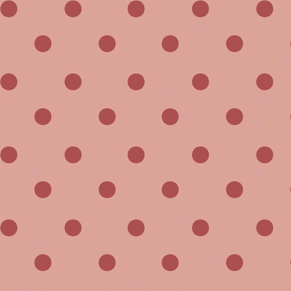 Button Spot Red Wallpaper Sample