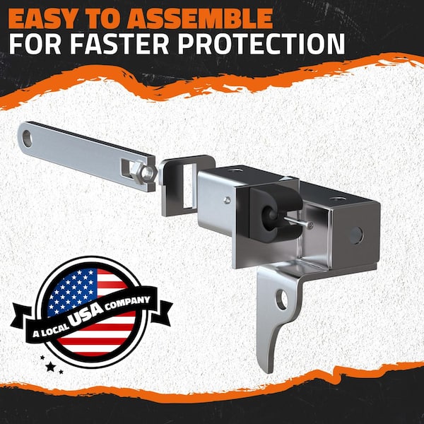 Folding Front Bumper Guard Brackets for Mack Pinnacle 2007-2014 (Brackets ONLY)