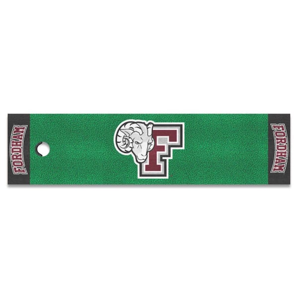 FANMATS 1.5 ft. x 6 ft. Wisconsin-Stevens Point Pointers Putting Green Mat