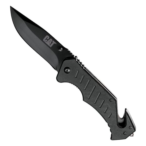 3.25 in. Stainless Steel Straight Edge Drop Point Folding Knife