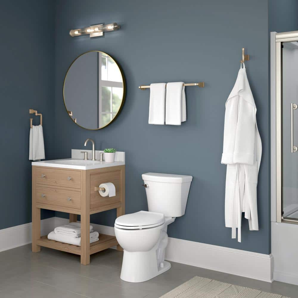Champagne Bronze Stainless Steel Wall Mounted Toilet Paper Holder