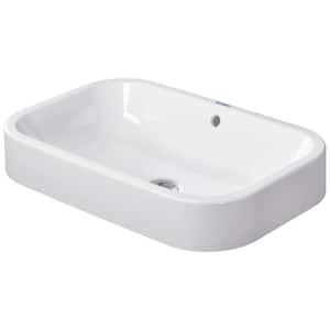 Happy D.2 6.5 in. Sink Basin in White