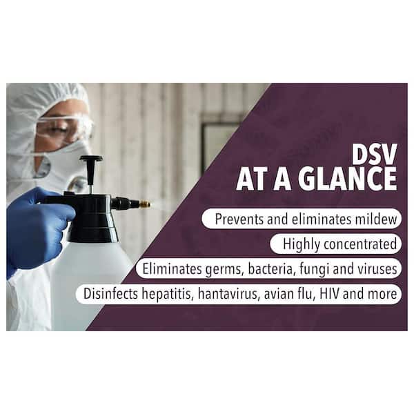 NISUS DSV Concentrated All Purpose Cleaner Disinfectant, Sanitizer