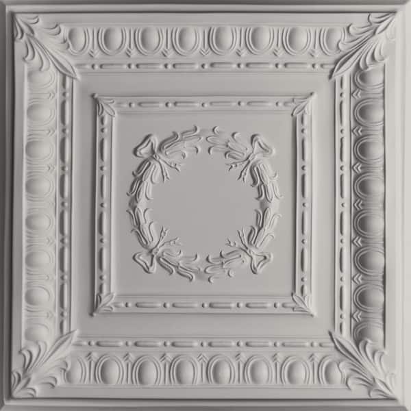 Ceilume Empire Stone 2 ft. x 2 ft. Lay-in or Glue-up Ceiling Panel (Case of 6)