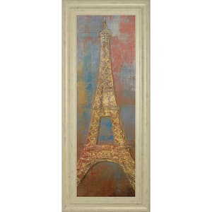 "Eiffel" By Longo Framed Print Abstract Wall Art 42 in. x 18 in.