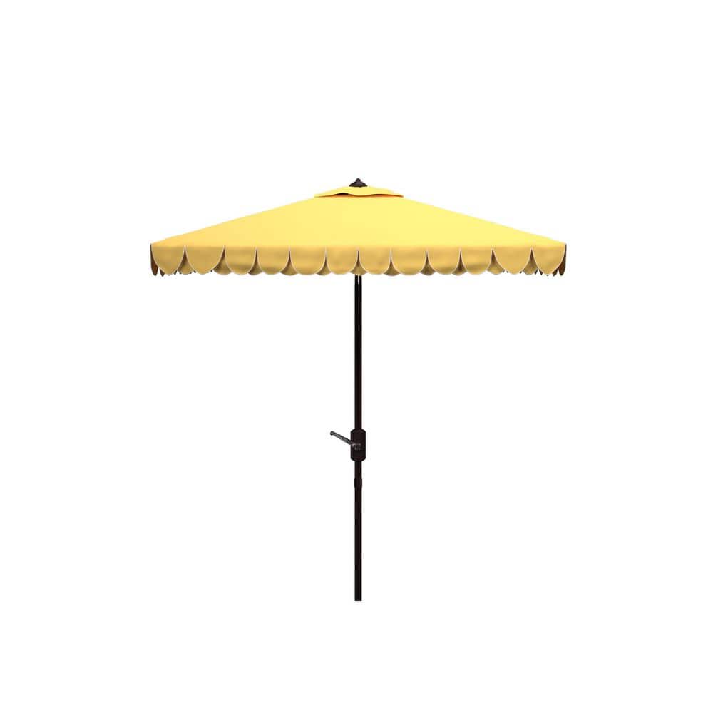 Valance 7-1/2 ft. Aluminum Patio Umbrella in Yellow price history on PriceWatchPro
