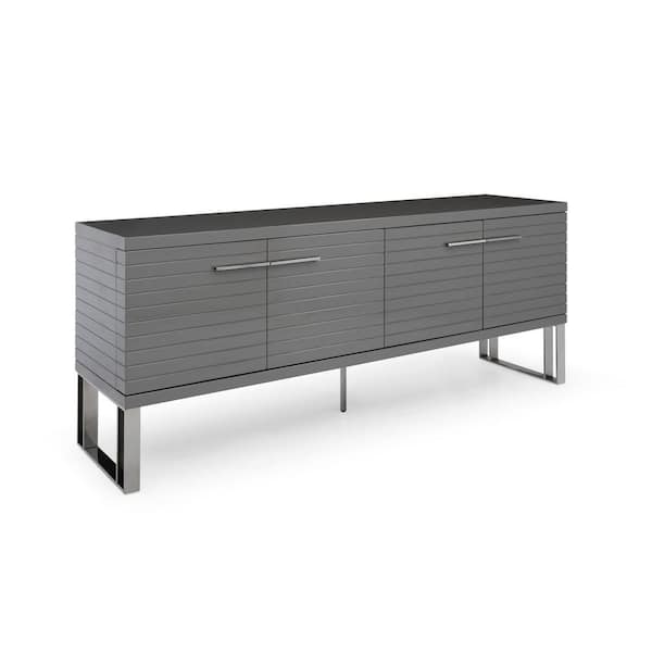 Splendor Grey Wood 79 in. Buffet