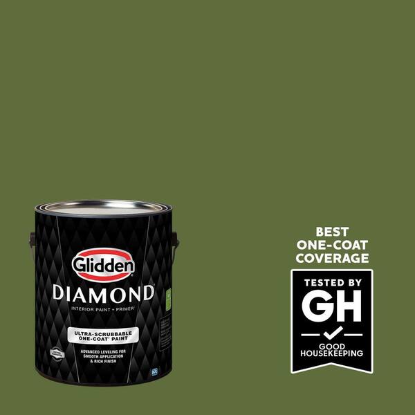 Glidden Diamond 1 gal. PPG1121-7 Globe Artichoke Flat Interior