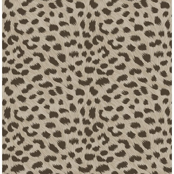 NuWallpaper Tan Spotted Peel and Stick Wallpaper Sample