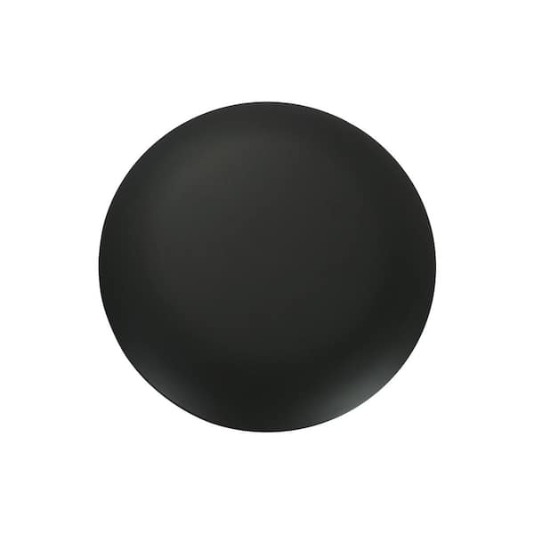 Generation Lighting Era Midnight Black Ceiling Fan Blanking Plate for Light Kit Removal