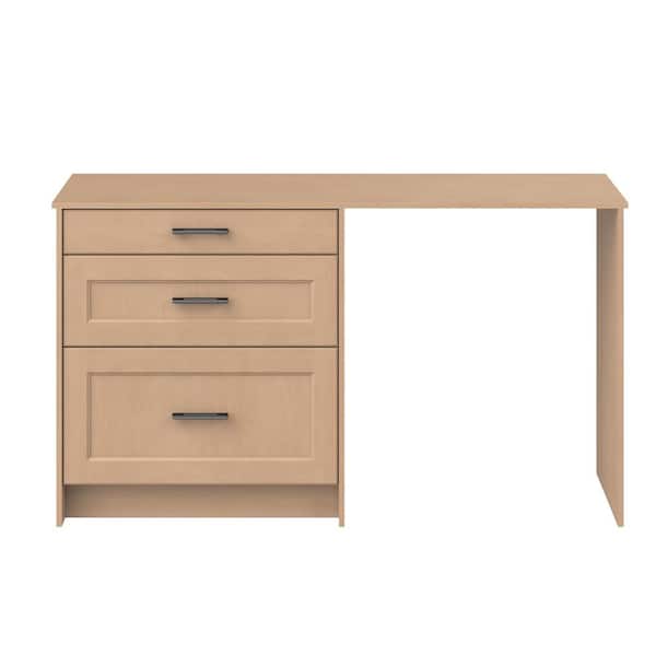 Lakewood 61.5 in. W x 34.5 in. H x 24 in. D Sugar Cookie Simple Desk Base Bundle