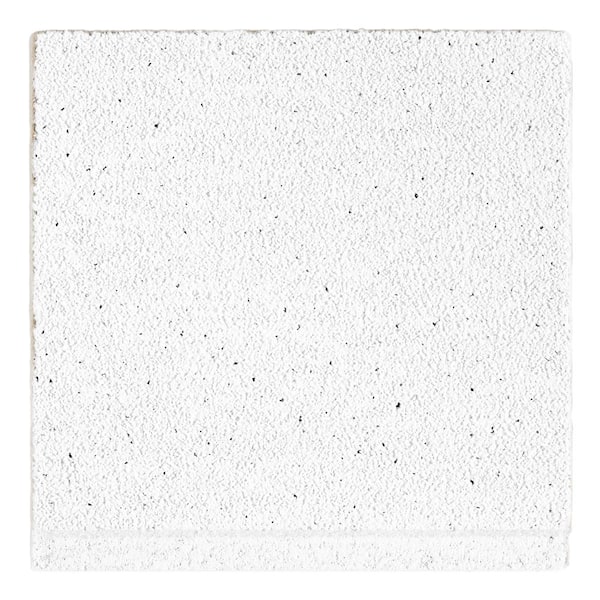 Armstrong Ceilings Sahara White Mineral Fiber Drop Ceiling Tile Sample