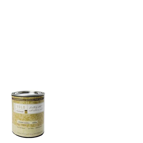 YOLO Colorhouse 1-Qt. Bisque .01 Eggshell Interior Paint-DISCONTINUED