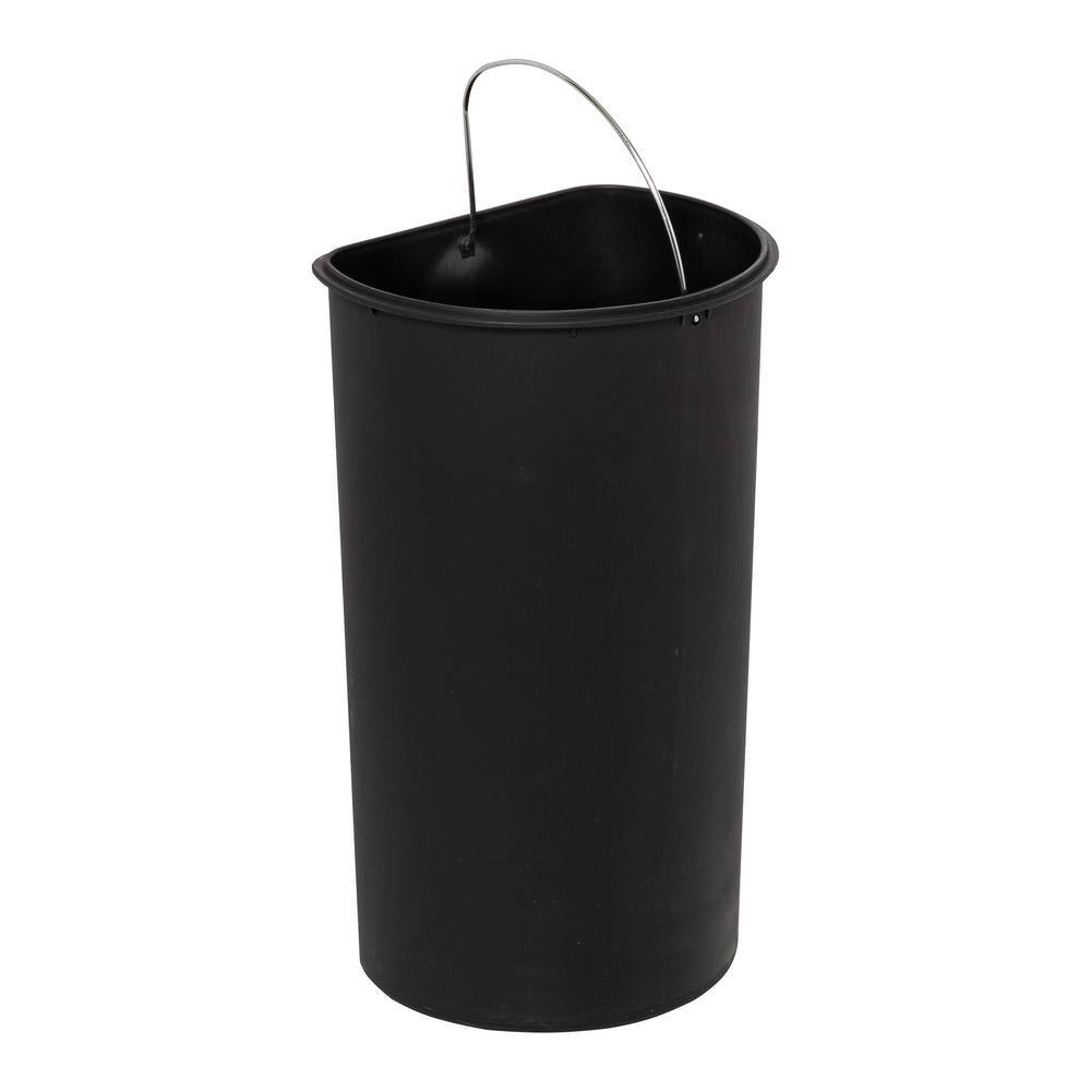 Honey-Can-Do 30L Silver Stainless Steel Step-On Trash Can