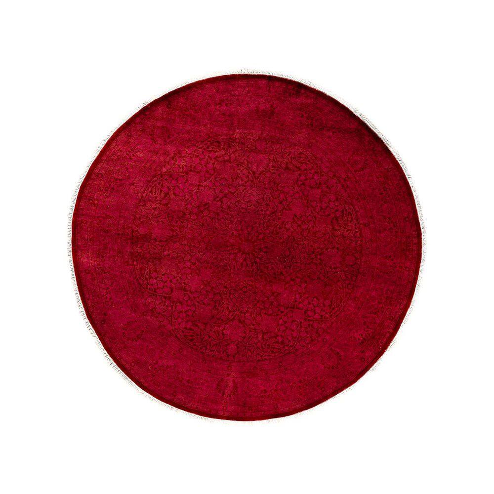 Overdyed Pink 6 ft. x 6 ft. Solid Wool Indoor Area Rug price history on PriceWatchPro