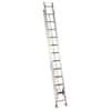 Louisville Ladder 24 ft. Aluminum Extension Ladder with 300 lbs. Load ...