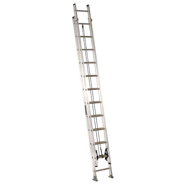 Louisville Ladder 16' Aluminum Extension Ladder, 200 lbs