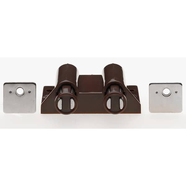 Everbilt Brown Double Magnetic Touch Door Latch (300-Pack) 9266796 - The  Home Depot