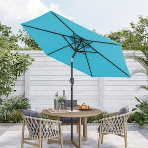 7 foot adjustable patio umbrella Round Blue BestChoiceProducts10x10ft2-TierSquareOutdoorSolarLEDCantileverPatioUmbrellaw/BaseIncluded-Ivory Taille:174 such as thick but Goggles Salomon Gafas Esqui