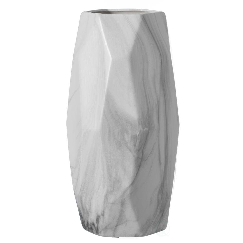 Modern Geometric Ceramic Table Vase for Contemporary Decor