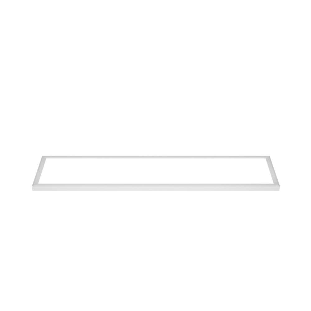 Black Aluminum 48" Rectangular LED Ceiling Light