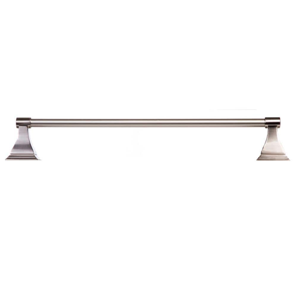 ARISTA Leonard Collection 24 in. Towel Bar in Satin Nickel