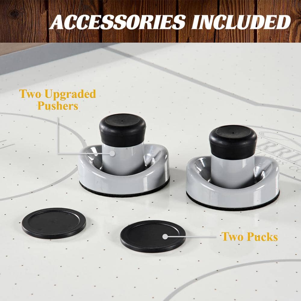 Barrington 7' Urban Air Hockey Table with Faux Concrete Legs