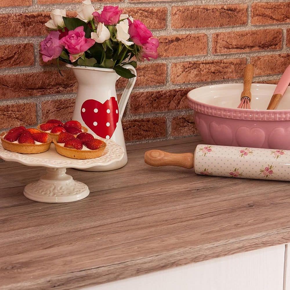 Sonoma Oak Light Brown Self-Adhesive Vinyl Film Roll