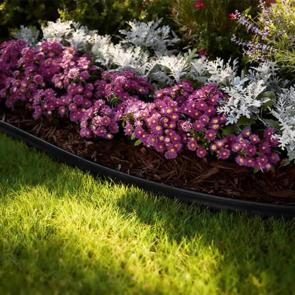 Pro Space 2 in. x 60 ft. Plastic Landscape Edging with 60-Piece