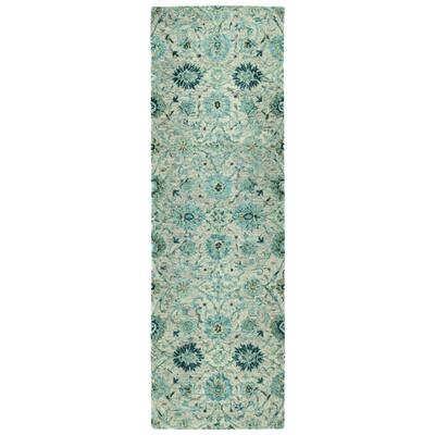 Kaleen Chancellor Turquoise 4 ft. x 6 ft. Area Rug CHA01-78-46