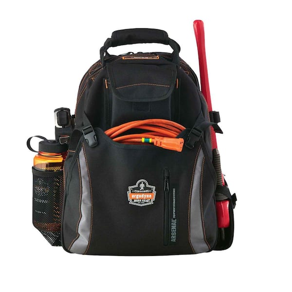 Ergodyne Arsenal 5843 Black Tool Backpack Dual Compartment