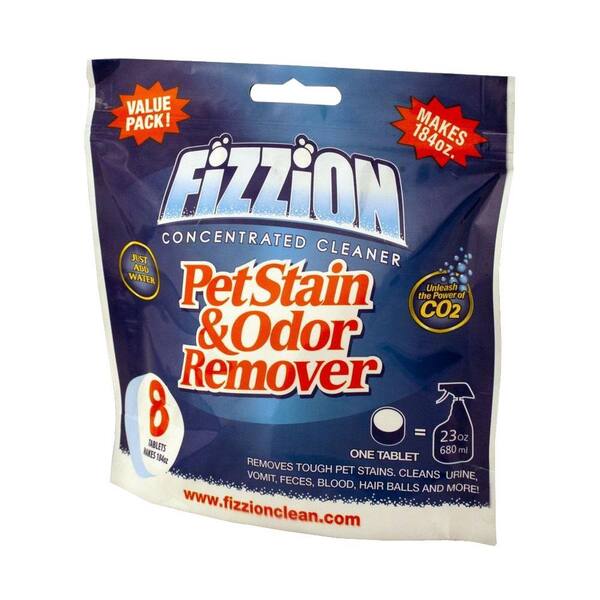 Fizzion 23 oz. Pet Spot and Odor Remover (8-Count)